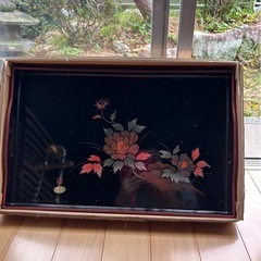 未使用品 お盆