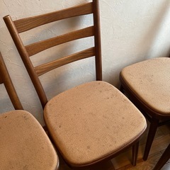 ダイニングチェア 4脚の画像