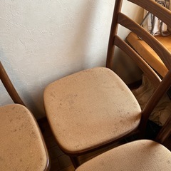 ダイニングチェア 4脚の画像