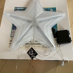 LED イルミネーション　屋外使用可能　電池式　スター　星型