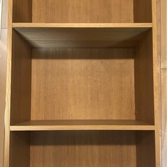 【無料】三段カラーボックス×2・三段ゴミ箱