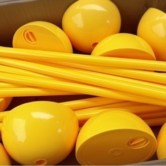 スポーツ練習用トレーニングポール9本+部品【手渡し希望】