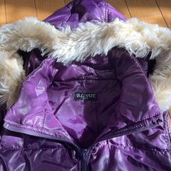 ダウンベスト160cmの画像