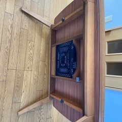 コタツ机　コタツ布団とセットの画像