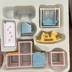 シルバニアファミリー　にこにこ赤ちゃん家具セットの画像