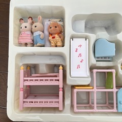 シルバニアファミリー　にこにこ赤ちゃん家具セットの画像