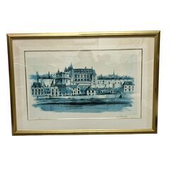 【絵画買取】ジェームスフォード James Ford リトグラフ 版画 風景画をお買取させていただきました！の画像