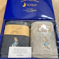 フェイスタオル スイッチパイルピーターラビット新品