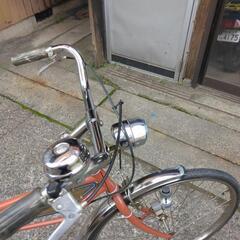 　値下げしました　新車！　26インチ丸石自転車ビンテージ風自転車の画像