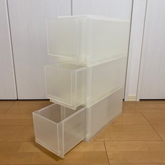 無印良品 3段 スリムチェスト