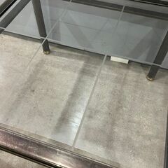ガラステーブル センターテーブル リビングテーブル サイドテーブル ナイトテーブル テーブルの画像