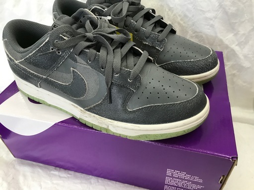 スニーカー NIKE/DUNK LOW/DQ7681-001/GRY/27.5cm