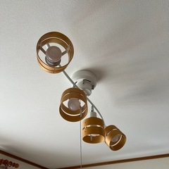 おしゃれ電気　取り付け式の画像