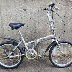 B531 折り畳み自転車☆CAPTAIN STAG ☆変速無し☆20インチ
