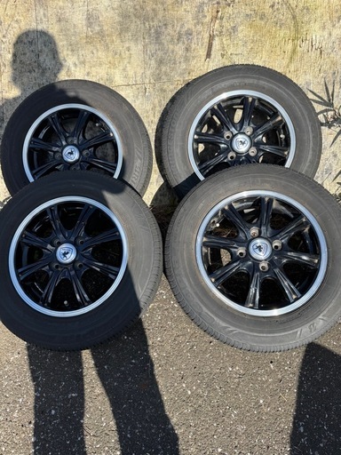 最終値引きしました．軽自動車アルミホイールタイヤ4本セット