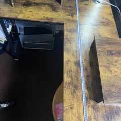 L字デスクの画像