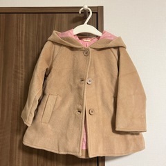 こどもコート　女の子　ベージュ　95cmの画像