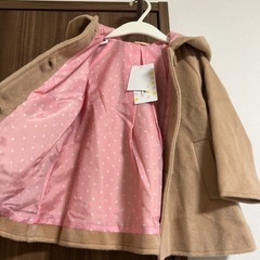 こどもコート　女の子　ベージュ　95cmの画像