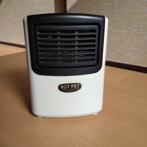 小型電気温風機　コイズミ