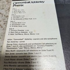 キャノンボール・アダレイ2枚組LPレコードの画像