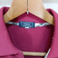 7部袖のポロシャツです。の画像