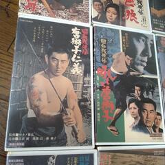 高倉健  VHS  昭和残侠伝 シリーズ 全9本セットの画像