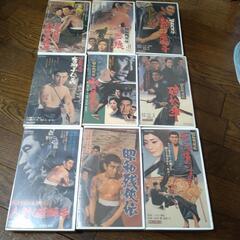 高倉健  VHS  昭和残侠伝 シリーズ 全9本セット