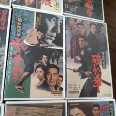 高倉健  VHS  昭和残侠伝 シリーズ 全9本セットの画像