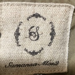 サマンサモスモス　Samantha コート カーキ ステンカラーコート 秋 冬 アウター 長袖　Mサイズの画像