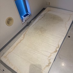  【出品】IKEA 1m×1.5m ベッドマットレス（カビあり・...