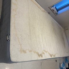  【出品】IKEA 1m×1.5m ベッドマットレス（カビあり・無料引き取り）の画像