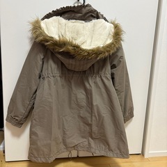 美品　kids anyfam アウター　モッズコート　140㎝　ジャンパー　子供　の画像