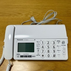 商談中　中古　Panasonic ファックスホンの画像