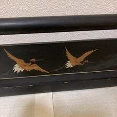 昭和レトロ　衣紋掛けの画像