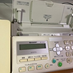 ファックス FAX と 子機の画像