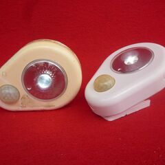 【お譲り者決定】ｱｲﾘｽｵｰﾔﾏ LED ｾﾝｻｰﾗｲﾄ２個ｾｯﾄ