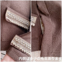 20K　ジグのパール付きジャケットの画像