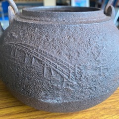 龍文堂　鉄瓶の画像