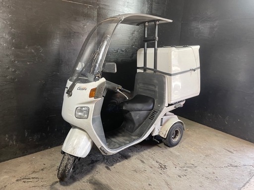 ★支払総額3.5万円★買取強化中！どんな車両も買い取ります♪ ホンダ ジャイロキャノピー TA02 2スト！オイル交換必要なし！ワイパー、ウォッシャー確認済み！カスタムベースに！