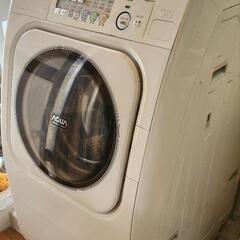 [引取限定]サンヨーAQUAドラム式洗濯機