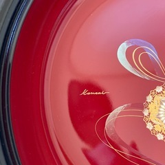 寛斎サイン入り　菓子鉢の画像