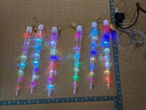 クリスマス電飾 氷柱落とし
