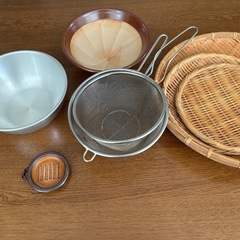 調理器具いろいろの画像