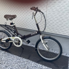 20インチ折り畳み自転車ブリヂストンの画像