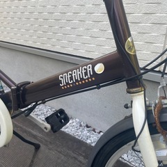 20インチ折り畳み自転車ブリヂストンの画像