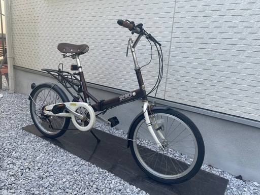 20インチ折り畳み自転車ブリヂストン
