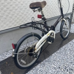 20インチ折り畳み自転車ブリヂストンの画像