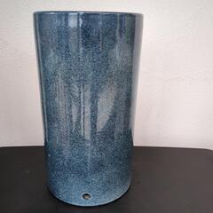 アンティーク 陶器製 花柄 フラワー 傘立ての画像