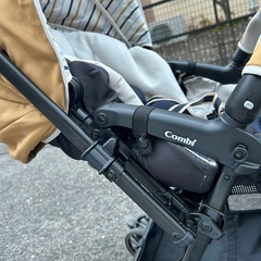 コンビ　ベビーカー　ベージュの画像