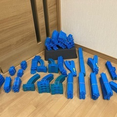 ①　プラレール レールセットと車両コレクション　まとめ売りの画像